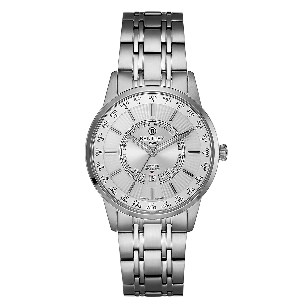 Bentley Women's Quartz Watch with Silver Dial BEN-0196