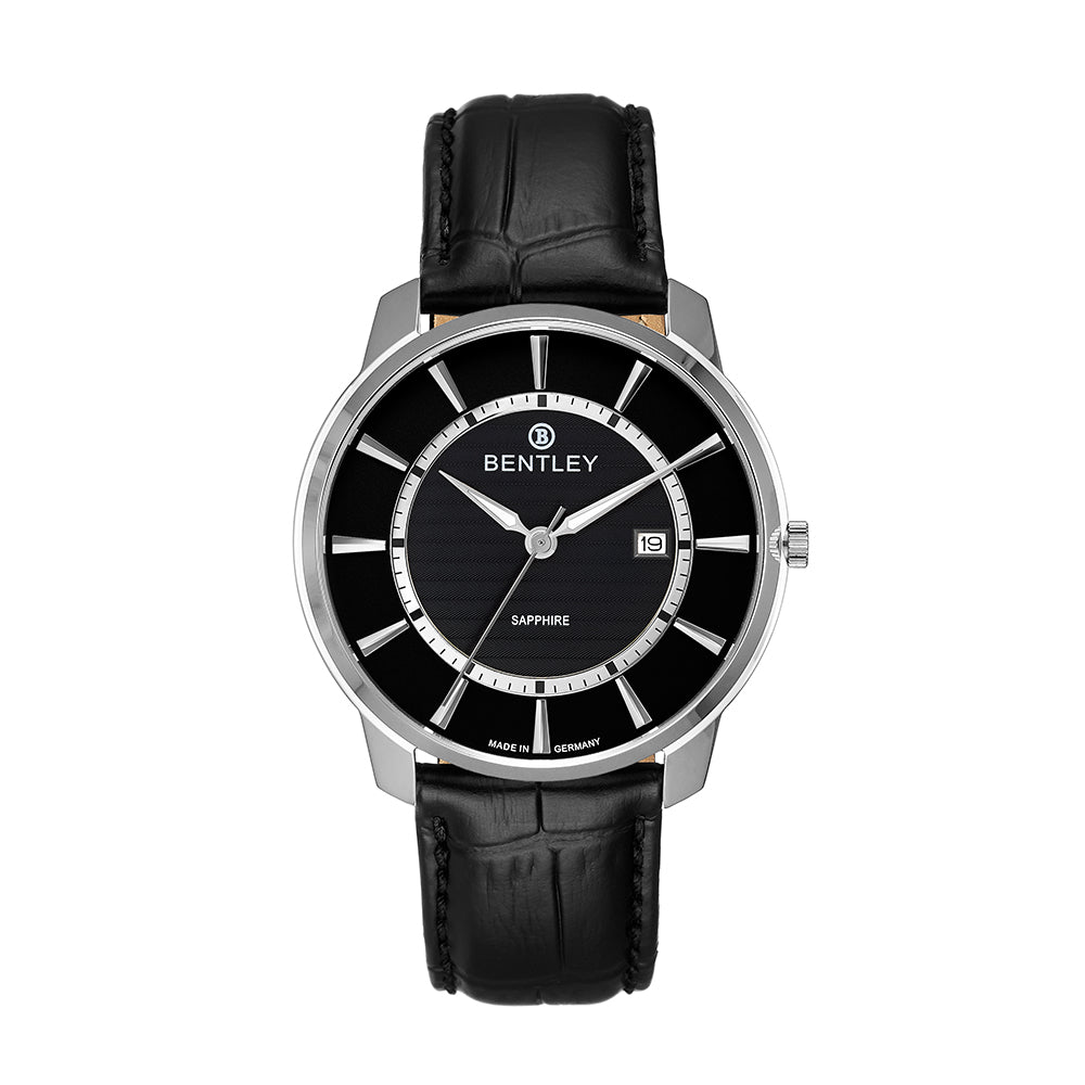 Bentley Men's Quartz Watch with Black Dial BEN-0199