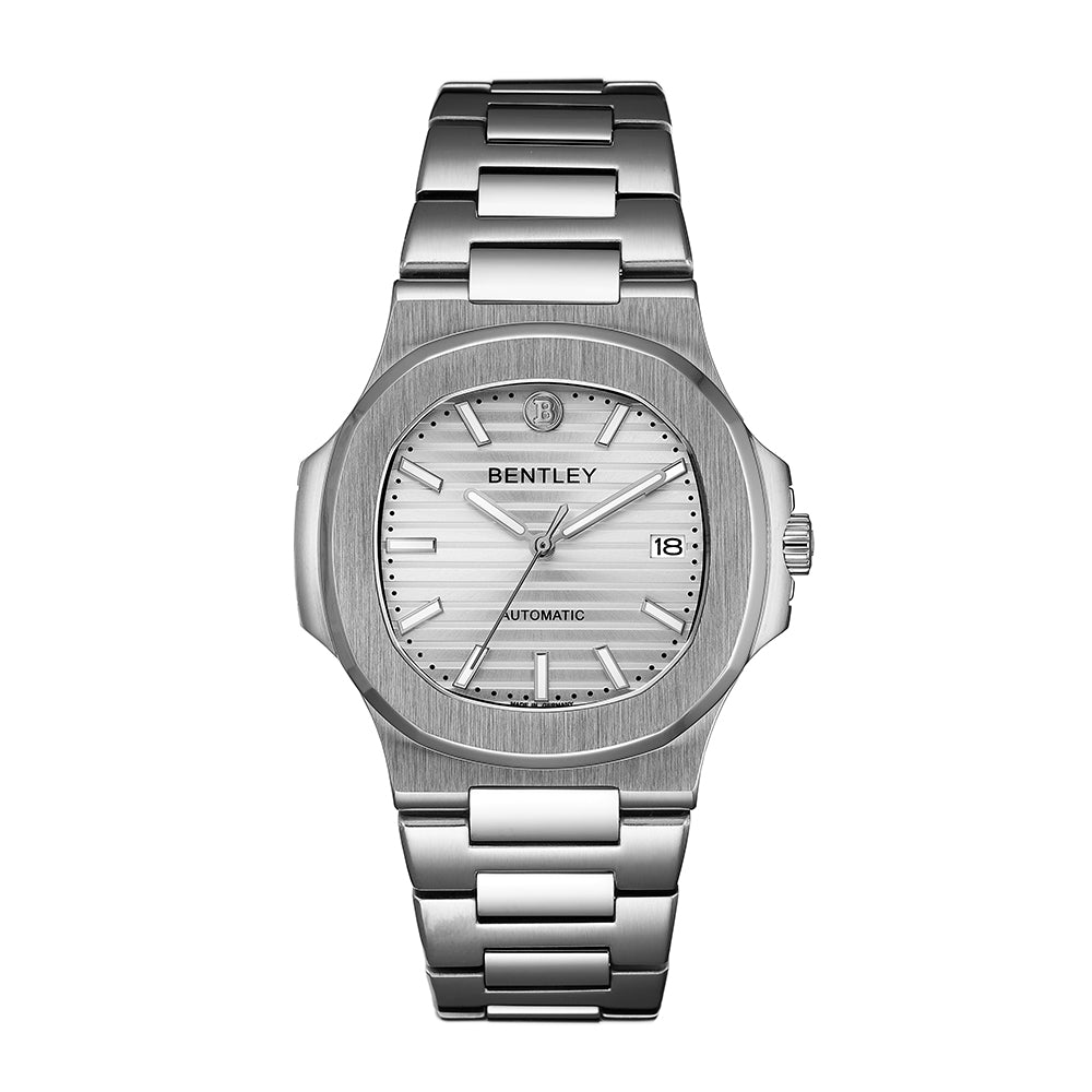 Bentley Men's Automatic Watch with Silver Dial BEN-0208