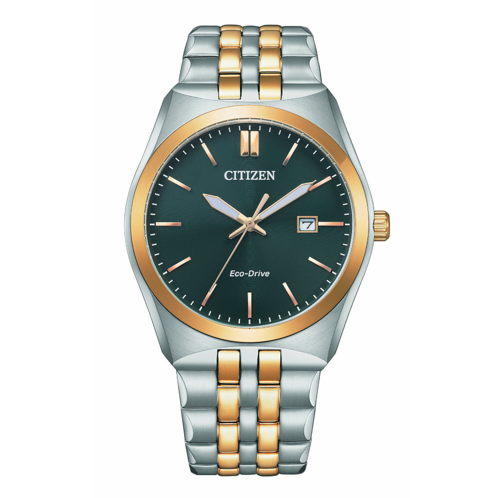 Citizen Men's Watch with Optical Powered Movement and Green Dial - CITC-0022