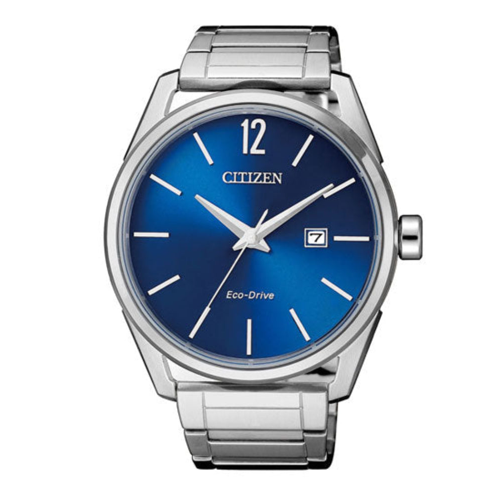 Citizen Men's Optical Powered Movement Blue Dial Watch - BM7411-83L