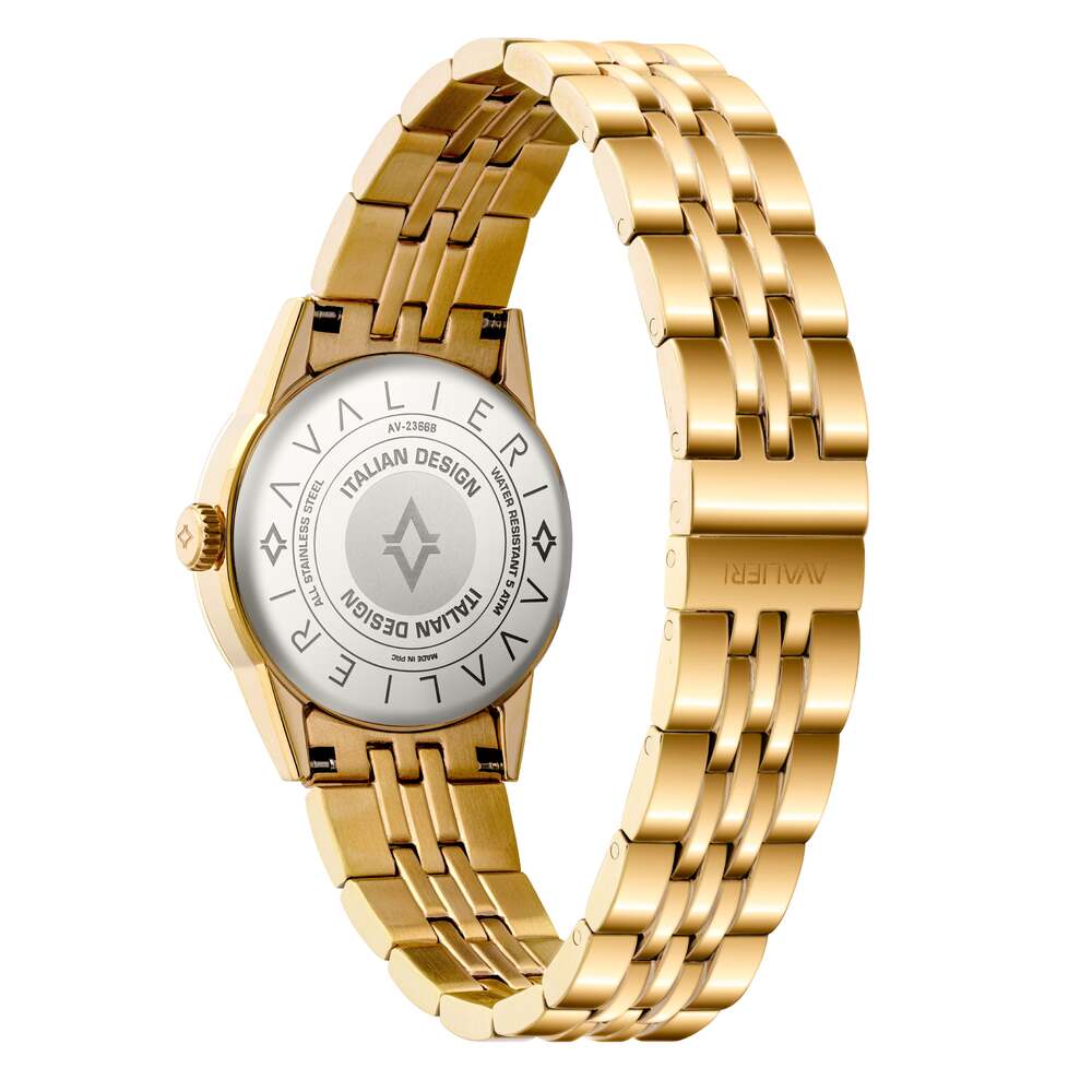 Avalieri Women's Quartz Watch Silver Dial - AV-2356B
