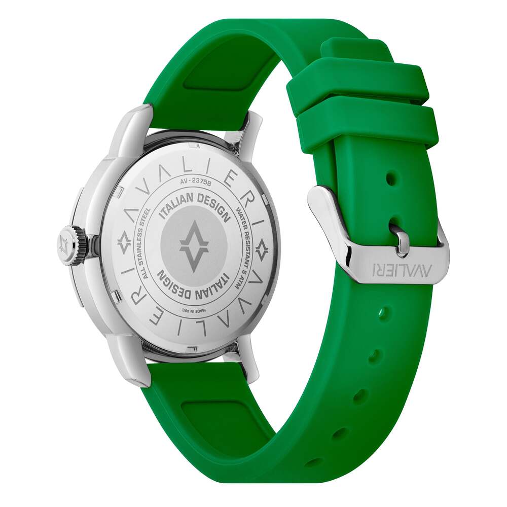 Avalieri Men's Quartz Watch Silver Dial - AV-2375B