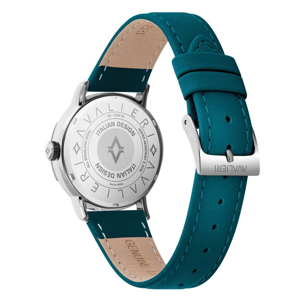 Avalieri Women's Quartz Blue Dial Watch - AV-2387B