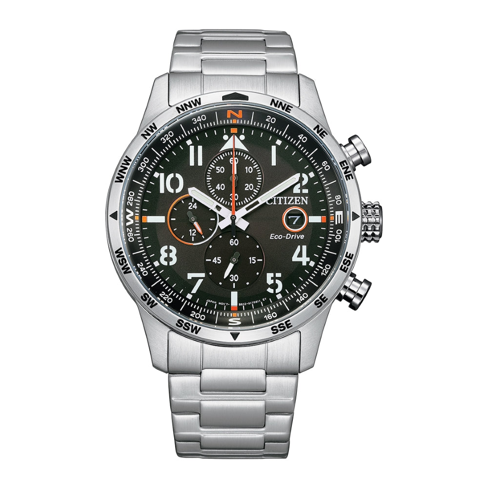 Citizen Men's Watch with Optical Powered Movement and Black Dial - CITC-0024