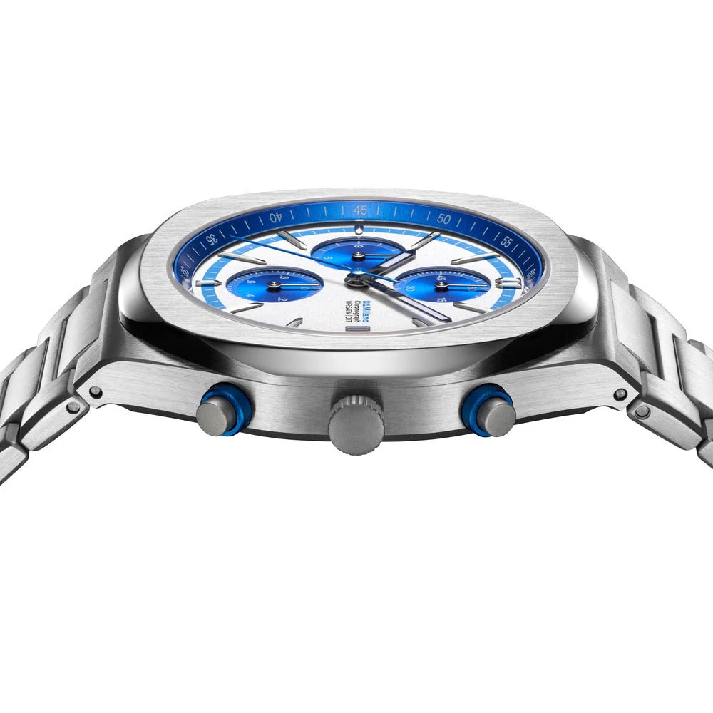 D1 Milano Chronograph Blue Pulse Men's Quartz Watch - ML-0435