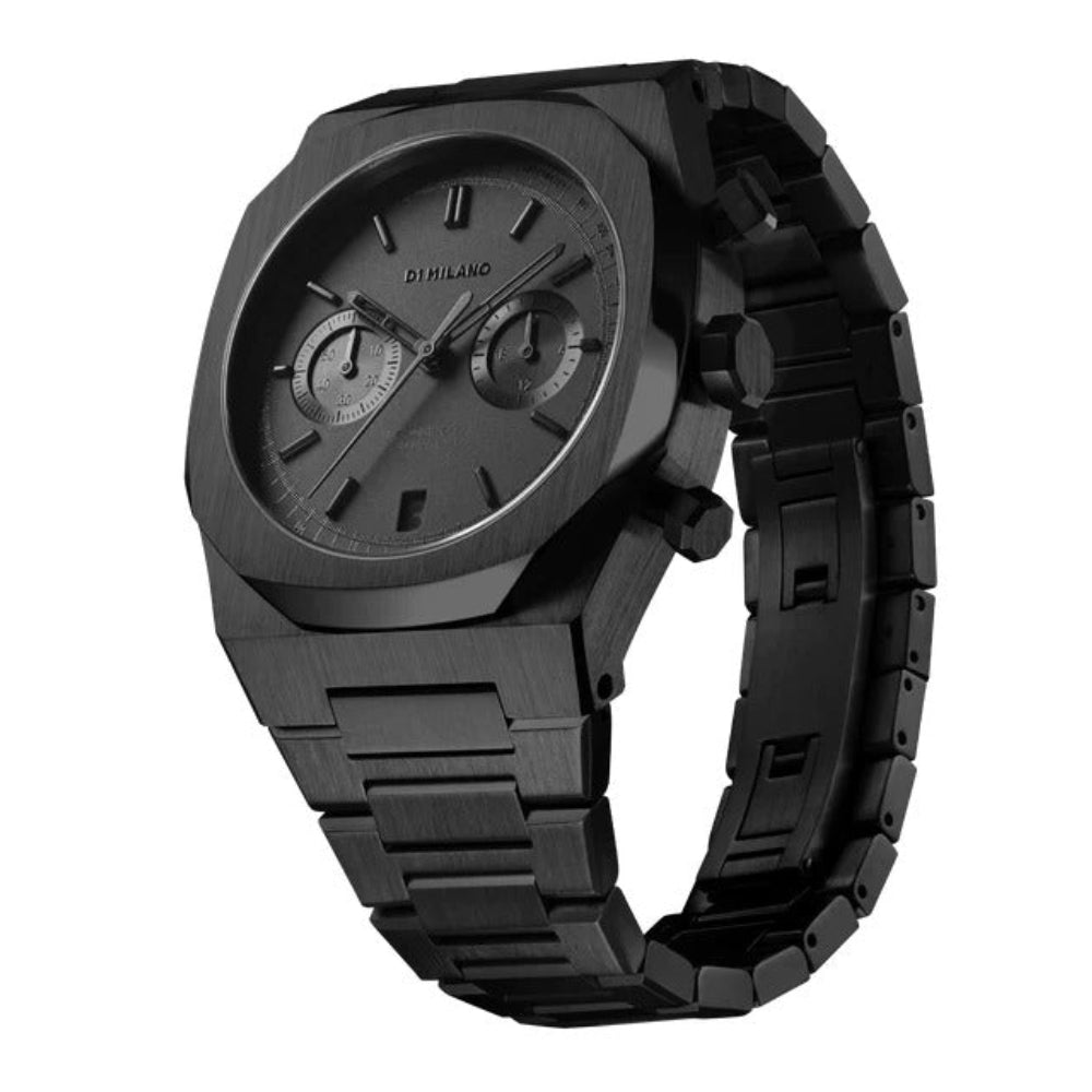D1 Milano Men's Quartz Watch, Black Dial - ML-0224
