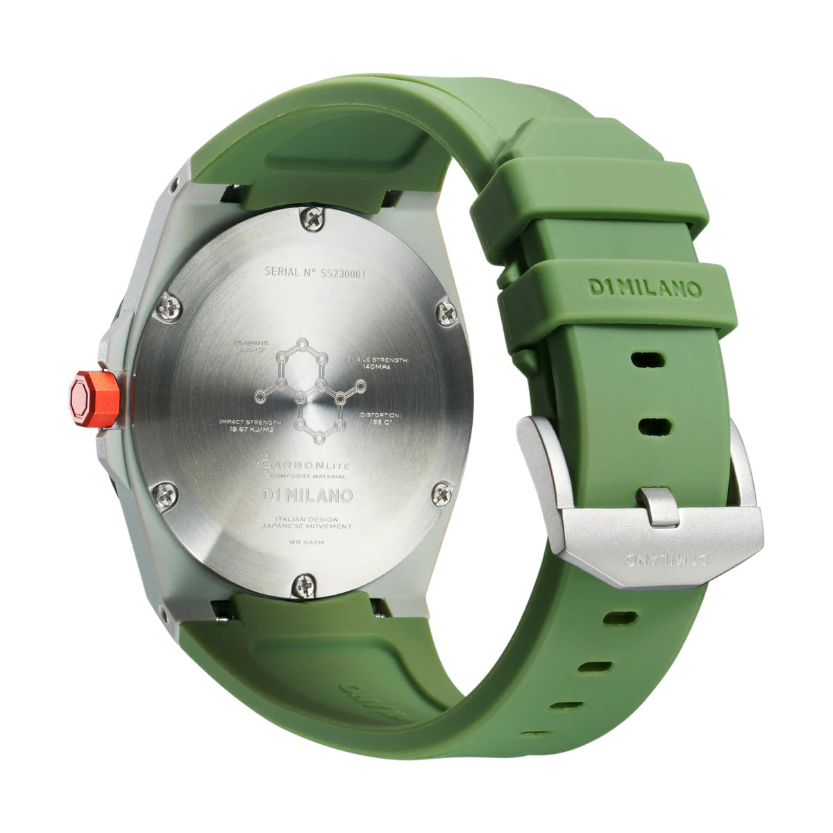 D1 Milano Men's Quartz Green Dial Watch - ML-0289