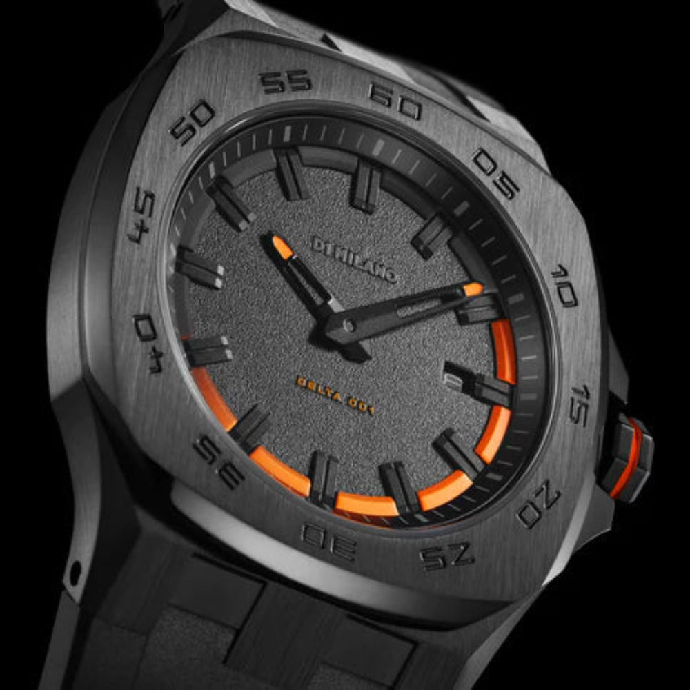 D1 Milano Men's Quartz Watch, Black Dial - ML-0271