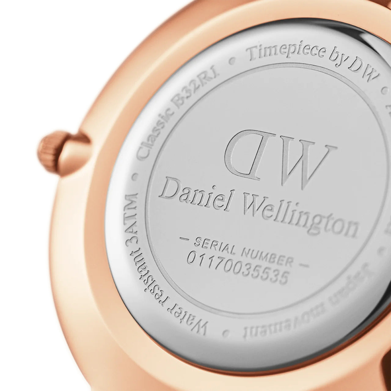 Daniel Wellington Women's White Dial Quartz Watch - DW-1245
