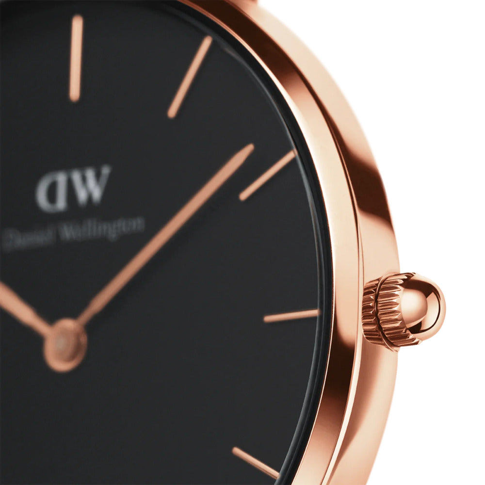 Daniel Wellington Women's Quartz Watch with Black Dial - DW-1275