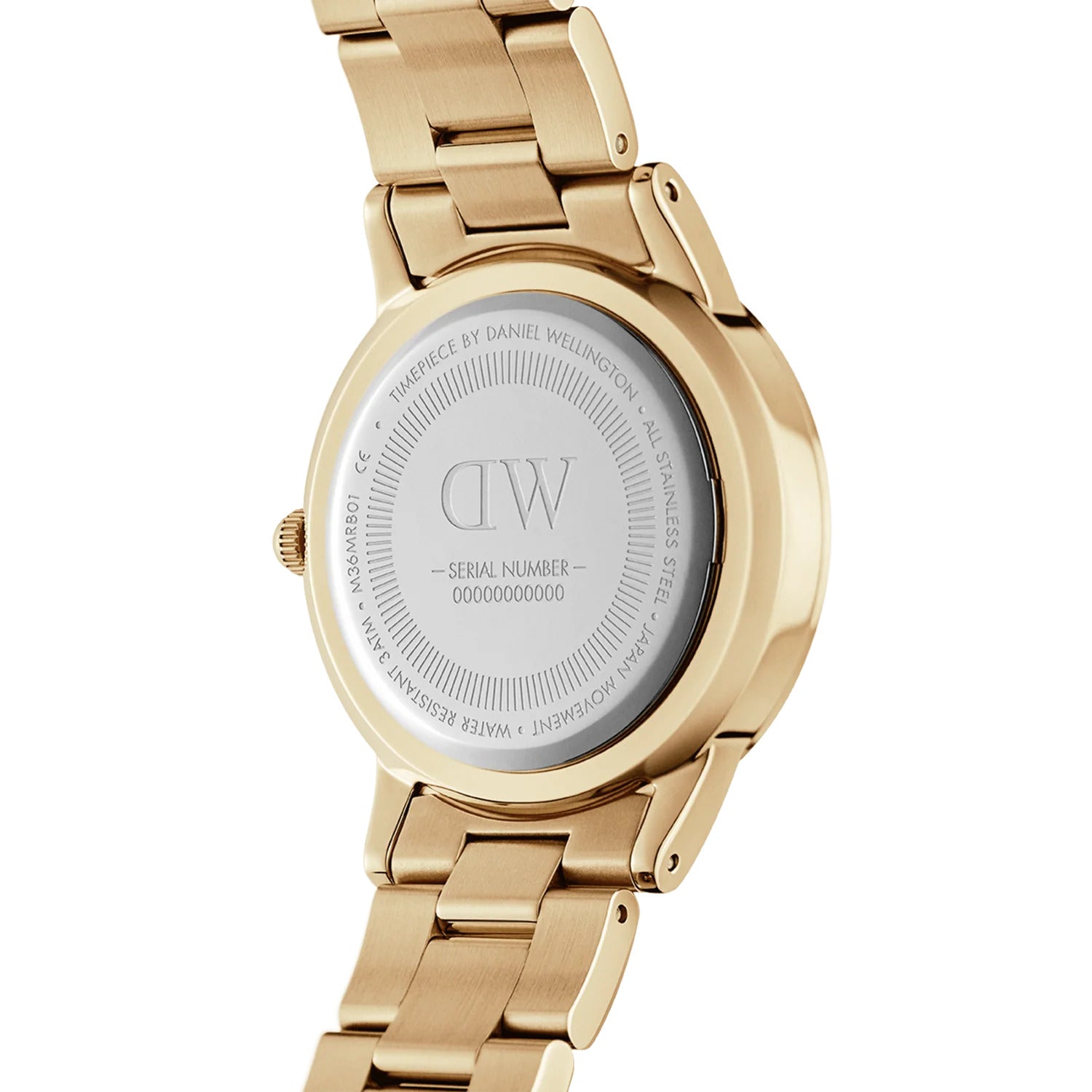 Daniel Wellington Women's Quartz Watch, Gold Dial - DW-1317