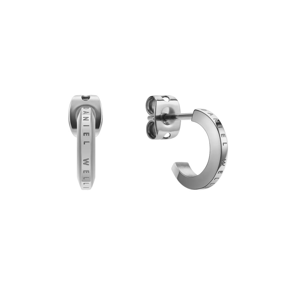 Daniel Wellington silver earrings for women - DWER-0002