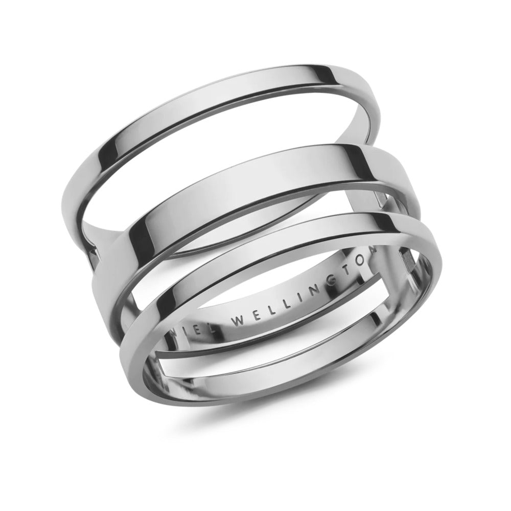خاتم باللون الفضي للنساء من دانيال ولينغتون - DWRG-0354-RG5