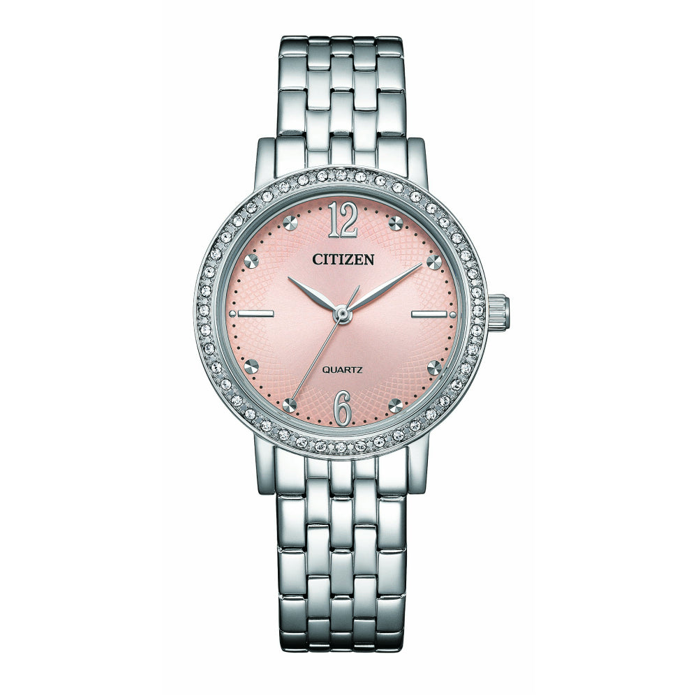 Citizen Women's Quartz Watch with Pink Dial - CITC-0060