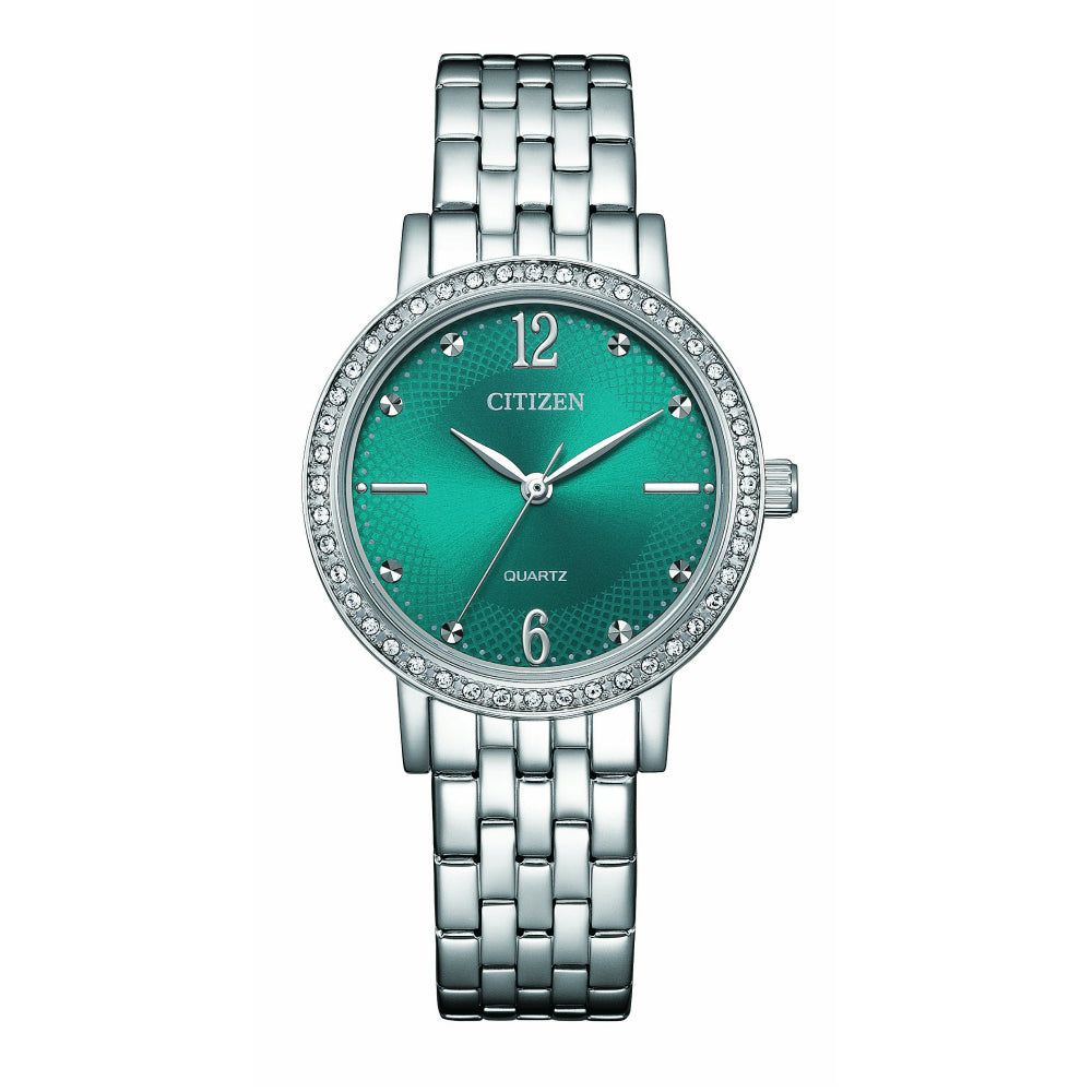 Citizen Women's Quartz Watch with Green Dial - CITC-0061