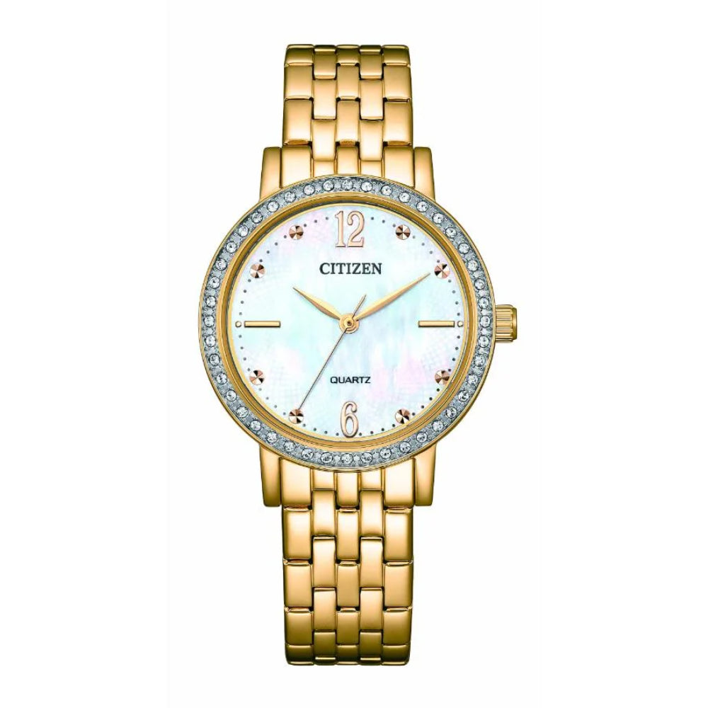 Citizen Women's Quartz Watch with Blue Mother of Pearl Dial - CITC-0105