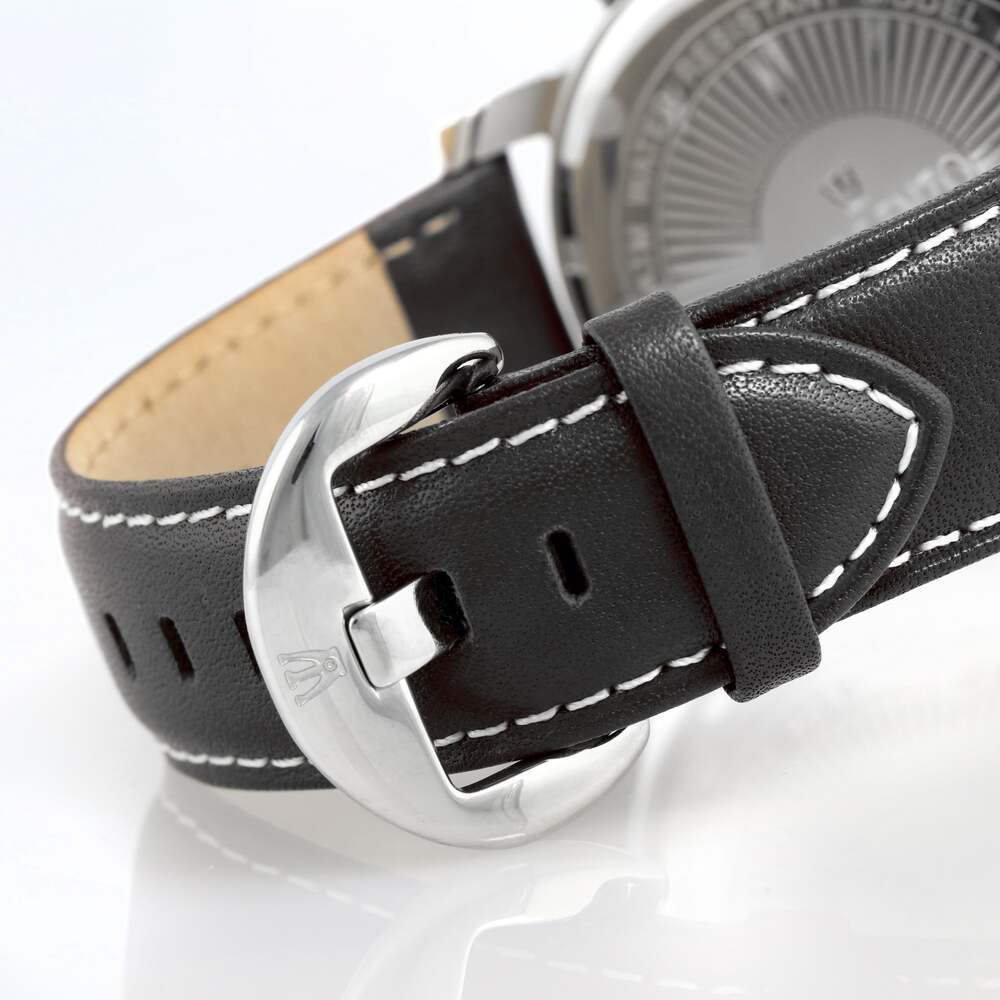 Marc Enzo Men's quartz white dial watch MAR-0050