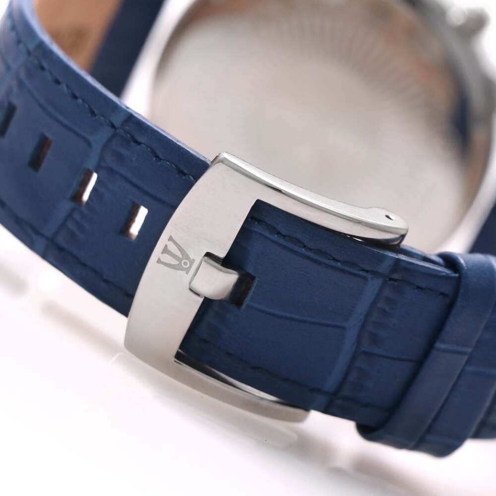 Marc Enzo Men's quartz blue dial watch MAR-0039