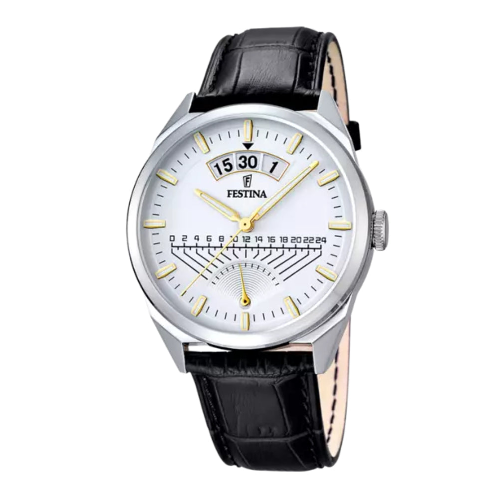 Festina Men's Quartz Watch with Silver Dial - F16873/2