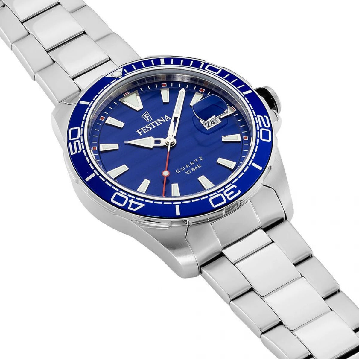 Festina Men's Quartz Blue Dial Watch - F20360/1