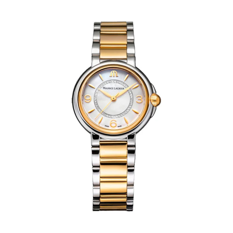 Maurice Lacroix Women's Watch Fiaba Pearl Dial Diamond MLC-0032/DMND