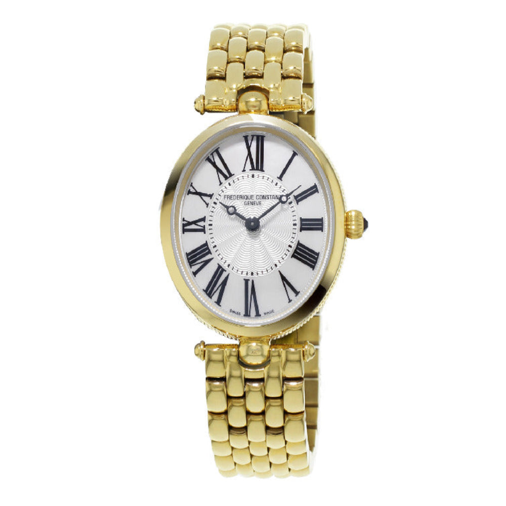 Frederique Constant Women's Quartz White Dial Watch - FC-0006