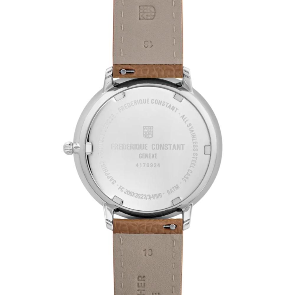 ساعة فريدريك كونستانت كلاسيكس بمينا زرقاء FC-0286