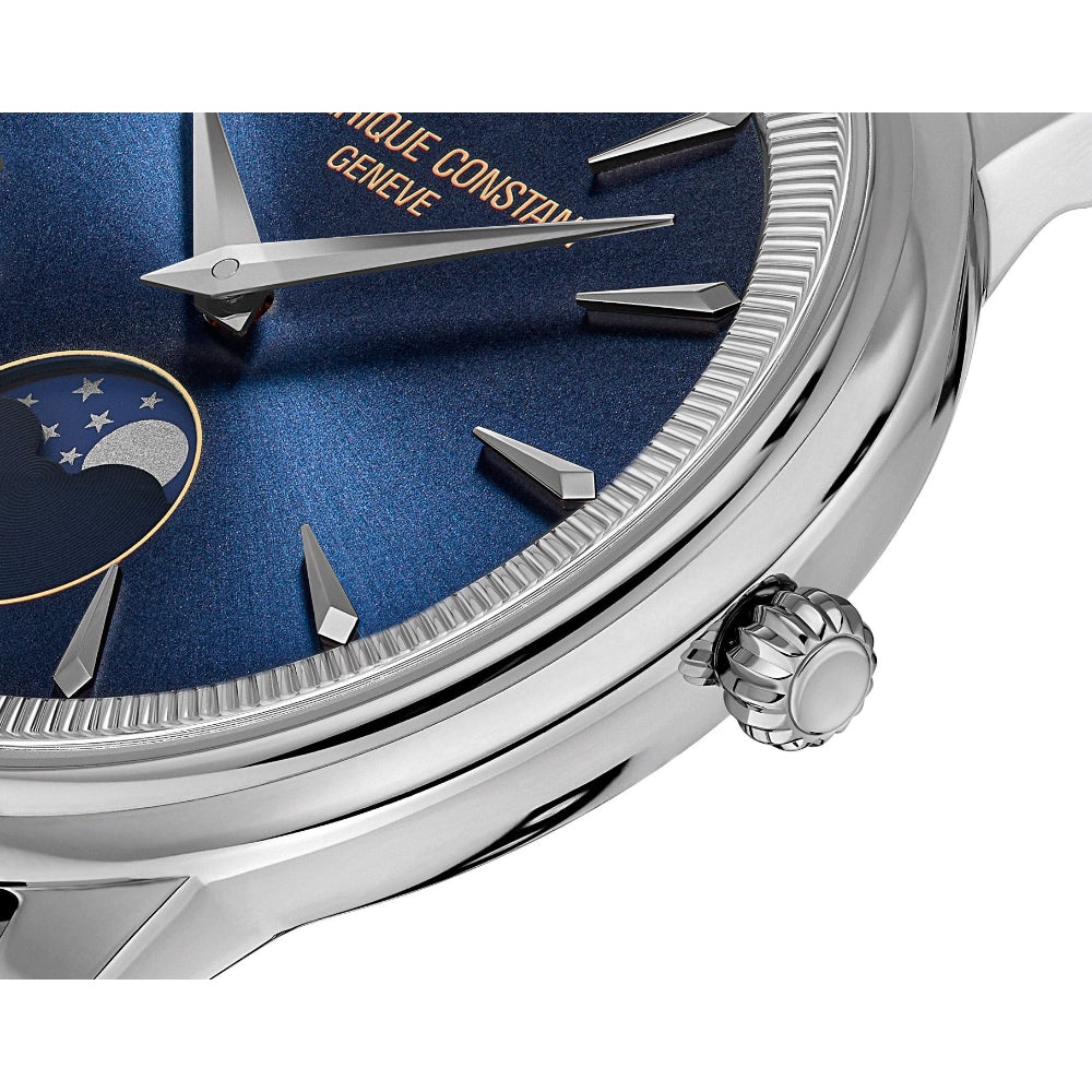 Frederique Constant Classics Moneta Moon Phase Men's Watch - FC-0322