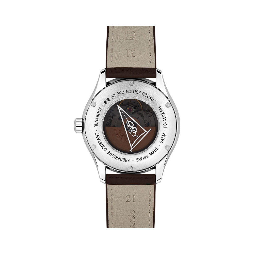 Frederique Constant Classics Runabout Automatic GMT Men's Watch - FC-0323+BOAT