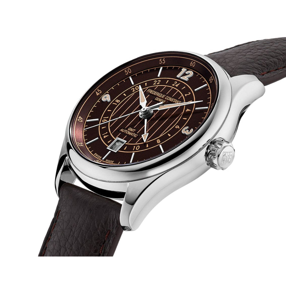 Frederique Constant Classics Runabout Automatic GMT Men's Watch - FC-0323+BOAT