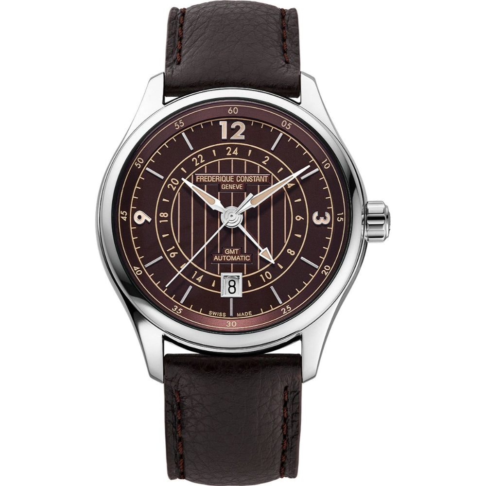 Frederique Constant Classics Runabout Automatic GMT Men's Watch - FC-0323+BOAT