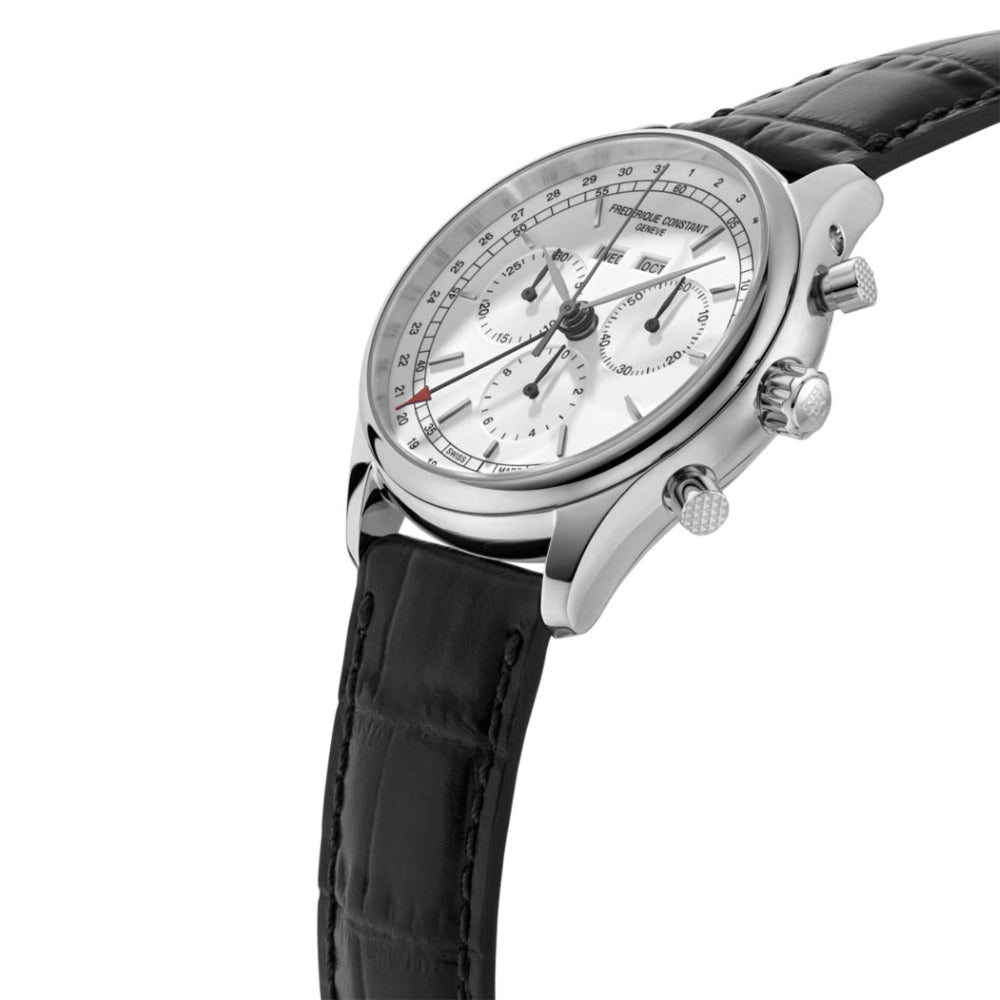 Frederique Constant Men's Quartz Watch, Silver Dial - FC-0248