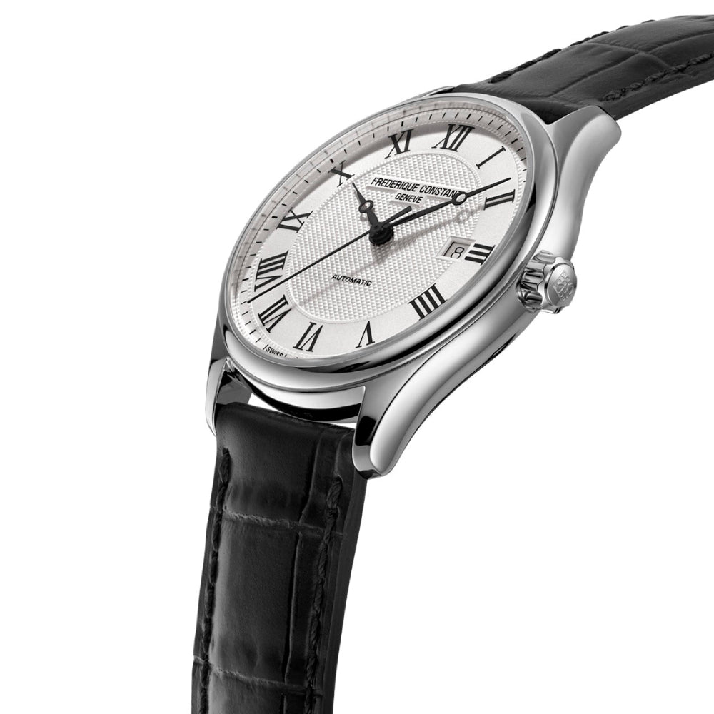 Frederique Constant Men's Automatic Movement Silver Dial Watch - FC-0240