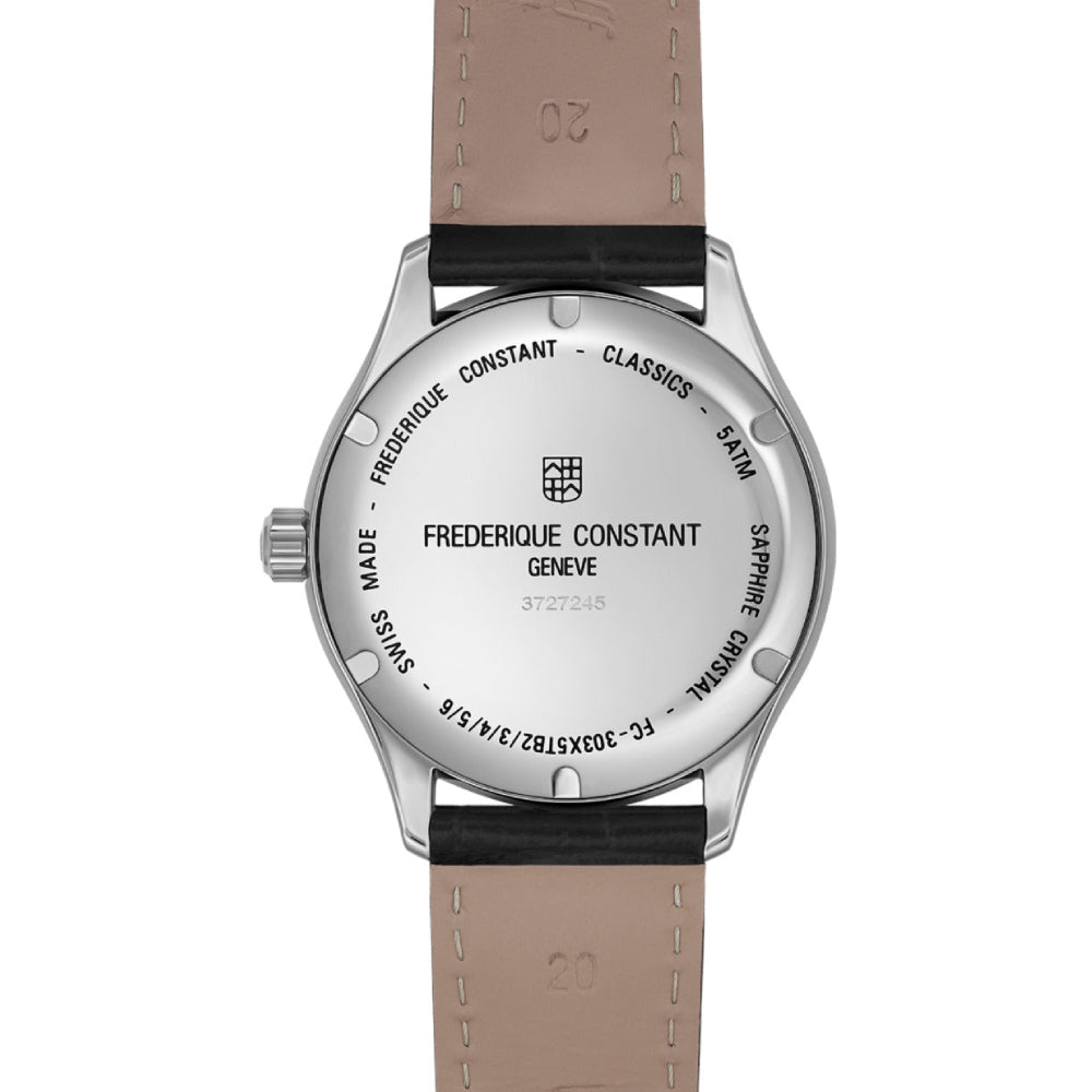 ساعة فريدريك كونستانت الرجالية بحركة أوتوماتيكية ولون مينا أخضر - FC-0241