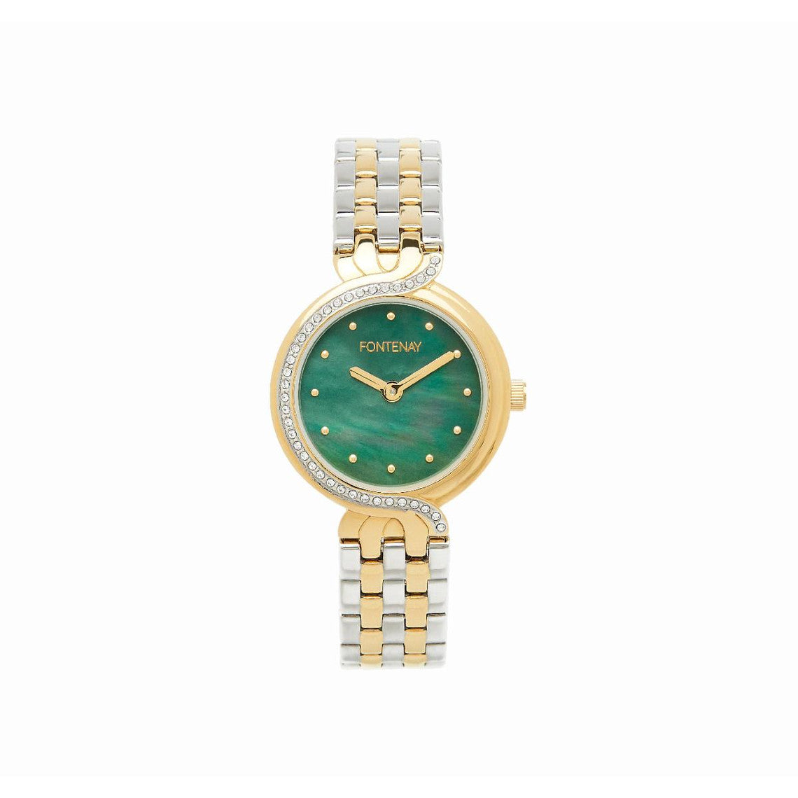 Fontenay Paris Women's Quartz Watch with Green Dial - FNT-0048