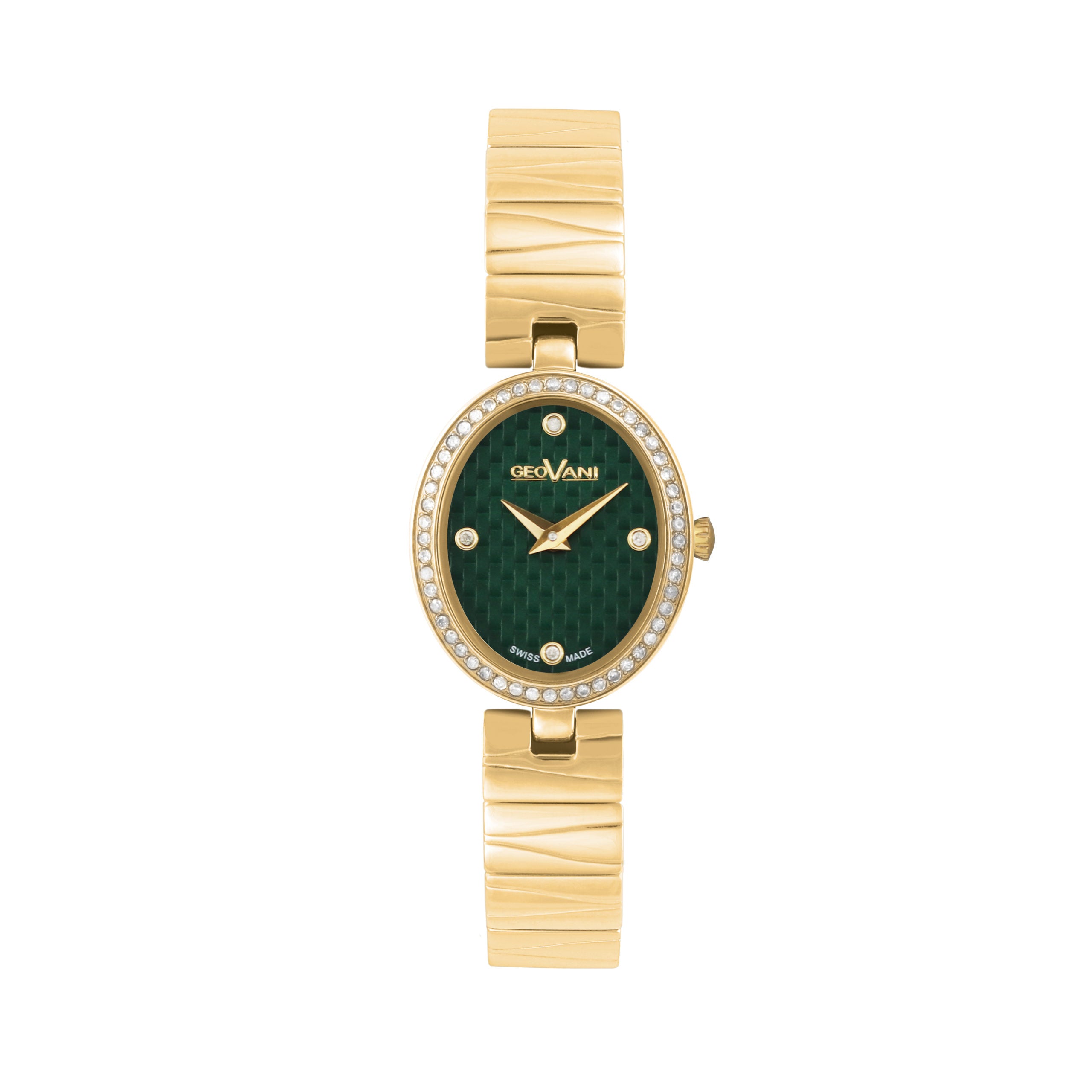 Giovanni Women's Swiss Quartz Watch with Green Dial - GEO-0013