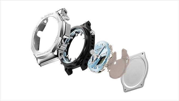 G-Shock G-Steel Men's Quartz  Watch with Silver Dial - CA-0614