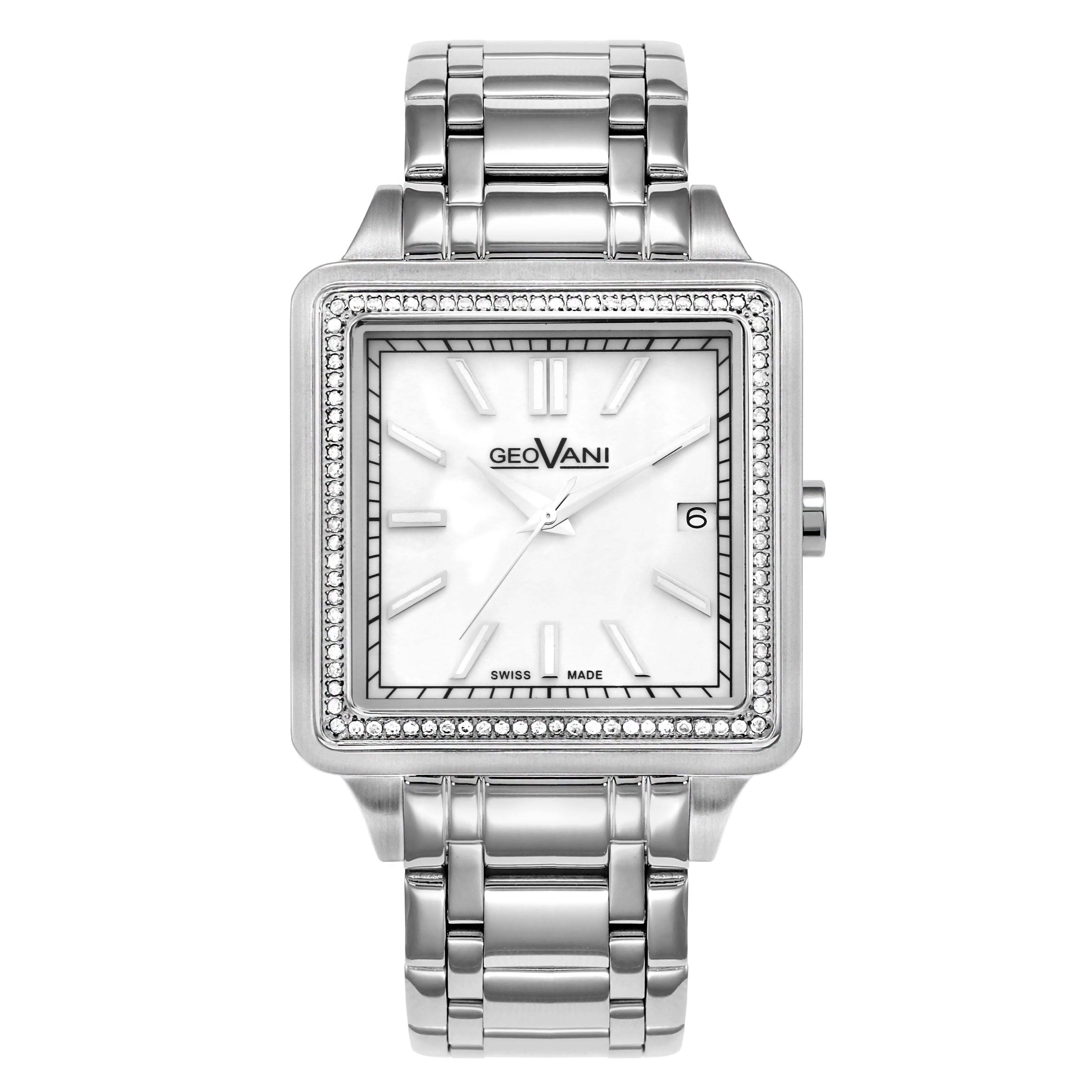 Giovanni Men's Quartz Watch with Mother-of-Pearl Dial - GEO-0058