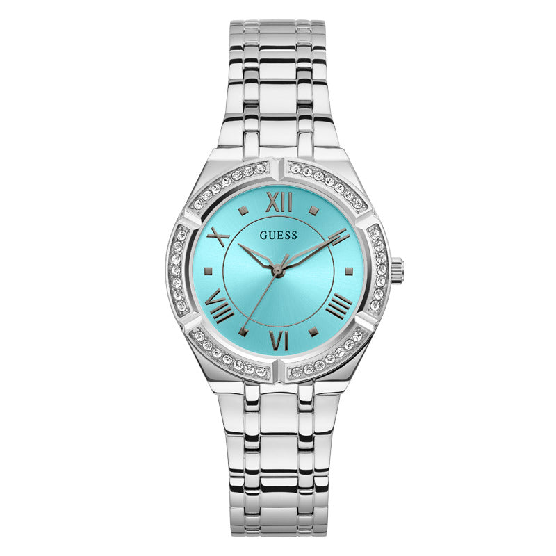 Guess Women's Quartz Blue Dial Watch - GWC-0105