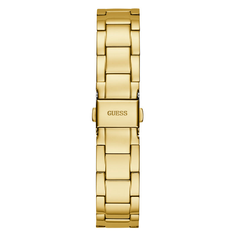 Guess Women's Quartz Watch Gold Dial - GWC-0125