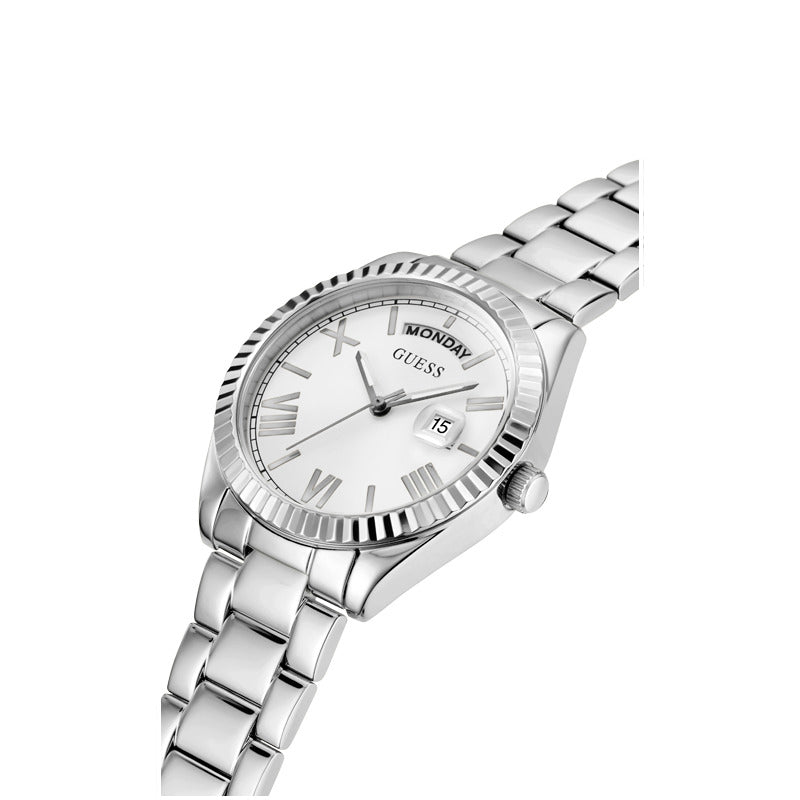 Guess Women's Quartz White Dial Watch - GWC-0126