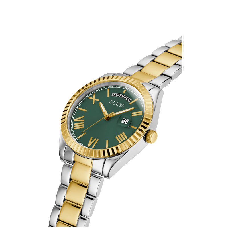 Guess Women's Quartz Green Dial Watch - GWC-0128