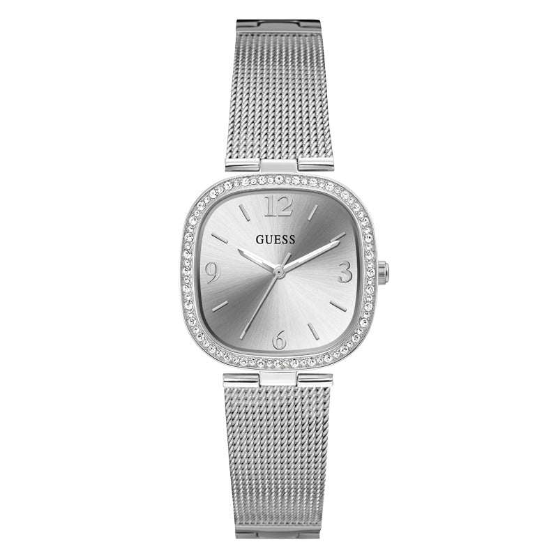 Guess Women's Quartz Watch, Silver Dial - GWC-0129