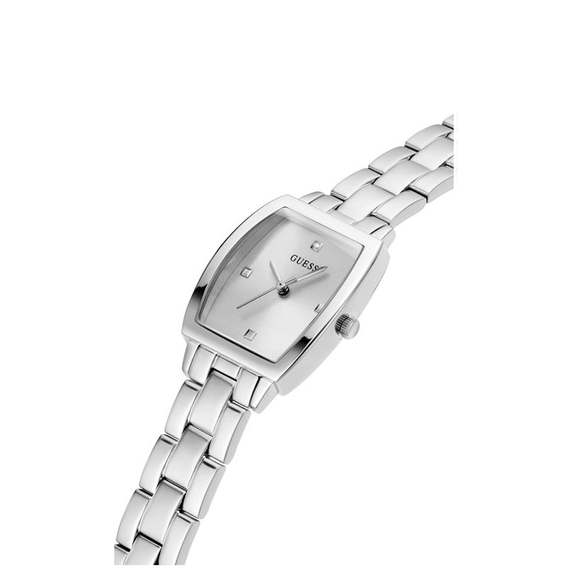 Guess Women's Quartz Watch, Silver Dial - GWC-0133