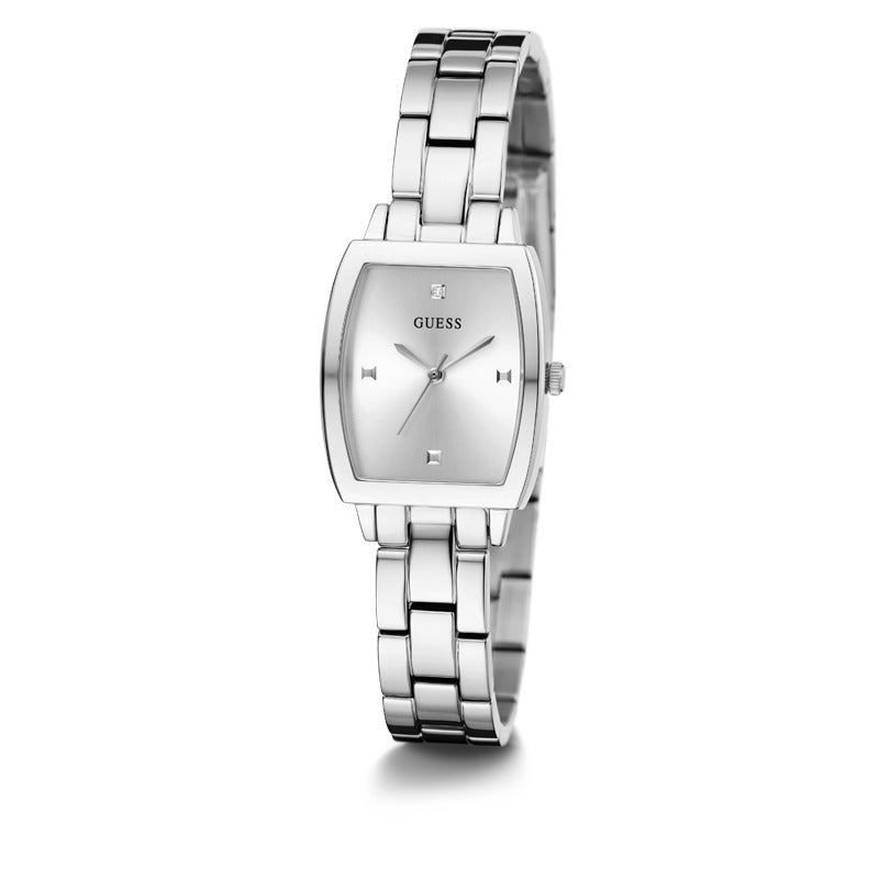 Guess Women's Quartz Watch, Silver Dial - GWC-0133