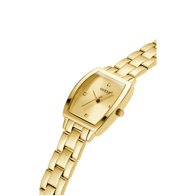 Guess Women's Quartz Watch Gold Dial - GWC-0134