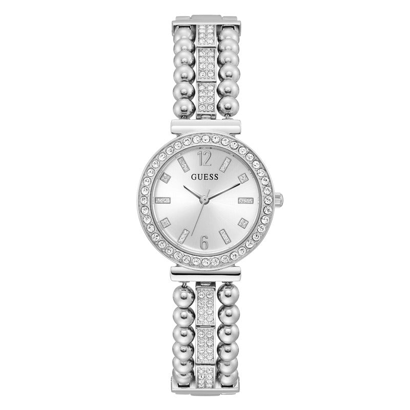 Guess Women's Quartz Watch, Silver Dial - GWC-0139