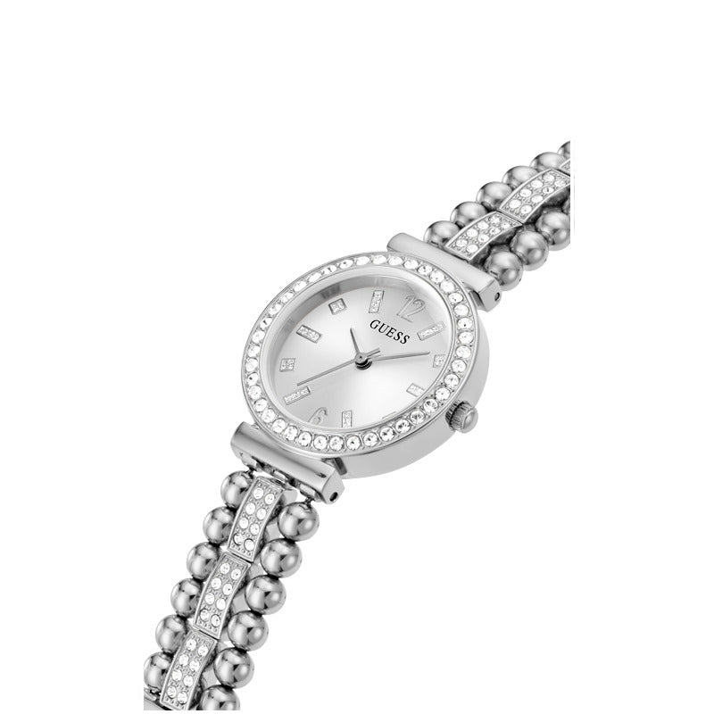 Guess Women's Quartz Watch, Silver Dial - GWC-0139