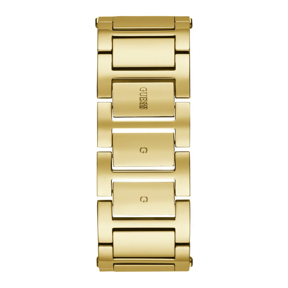 Guess Women's Quartz Watch with Gold Dial - GWC-0212
